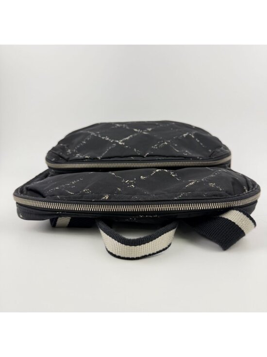 Chanel New Travel Line Backpack Nylon Black Vintage main image 11